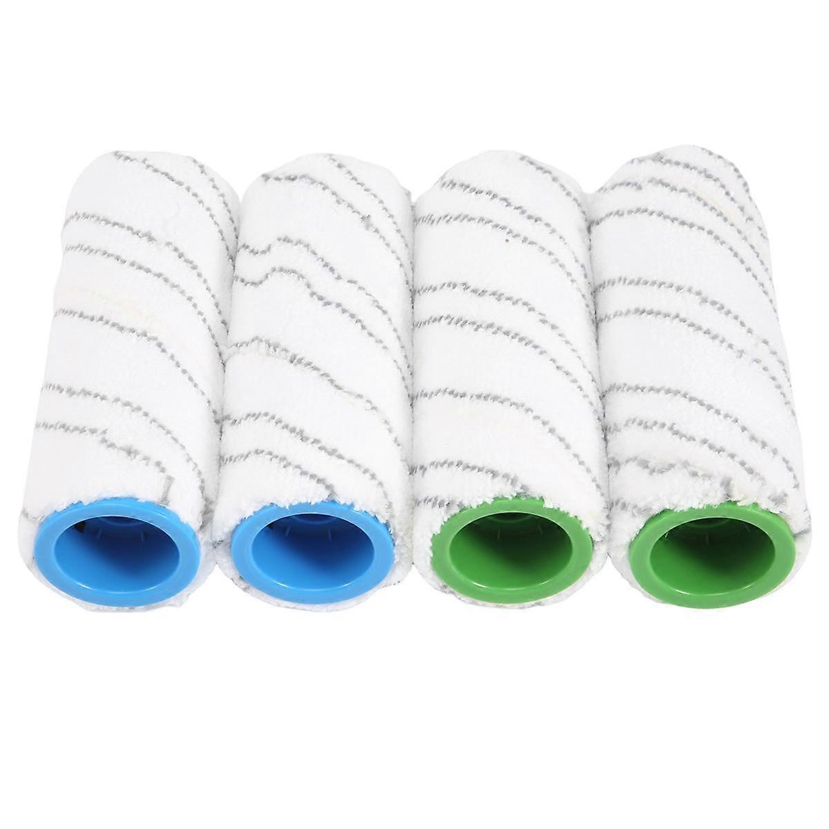 4 Pieces Set of Rollers for FC5 FC7 FC3 FC3D Electric Floor Cleaner Replacement Rollers 2.055-007.0