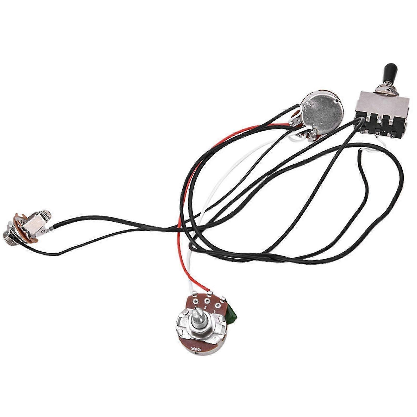 Exquisite Wiring Harness 3 Way Toggle for LP Electric Guitar