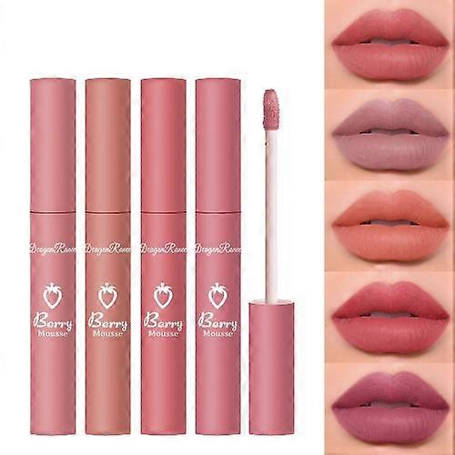 5pcs Matte Liquid Lipstick Makeup Set Matte Liquid Lip Gloss