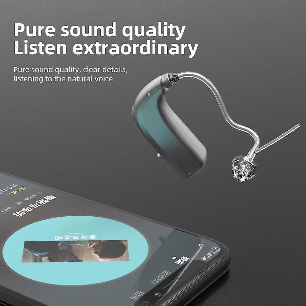 Rechargeable Digital Hearing Aid Bluetooth Open Fit OE Sound Amplifier Wireless Hearing Loss Hearing Amplifier Work with Phone