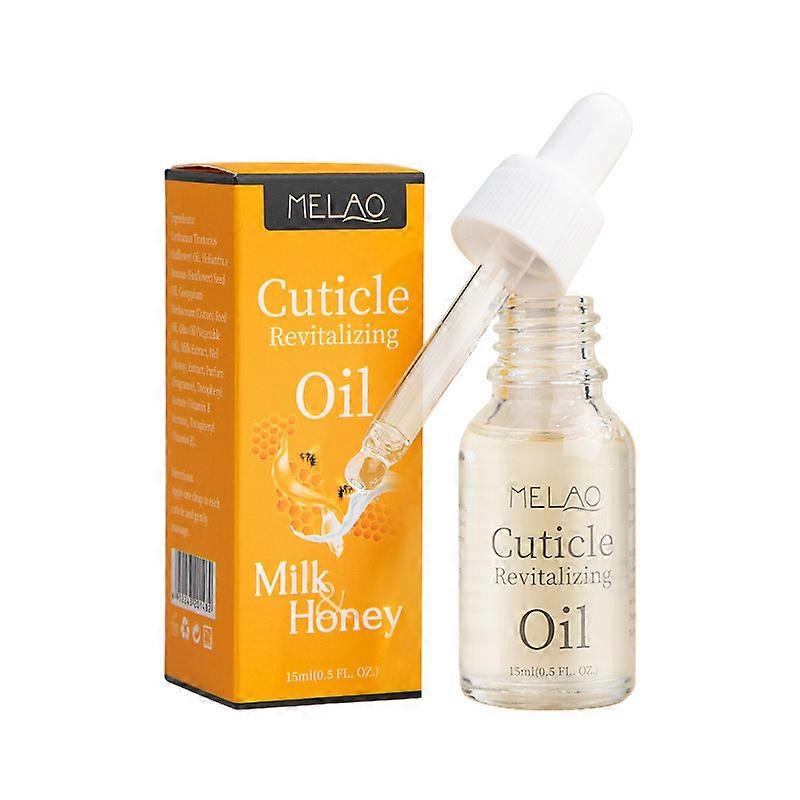 Revitalizing Cuticle Oil, Milk and Honey Nail & Cuticle Revitalizing Oil, Super-Penetrating Instantly Repairs Moisturizing Cuticle Softener Oil