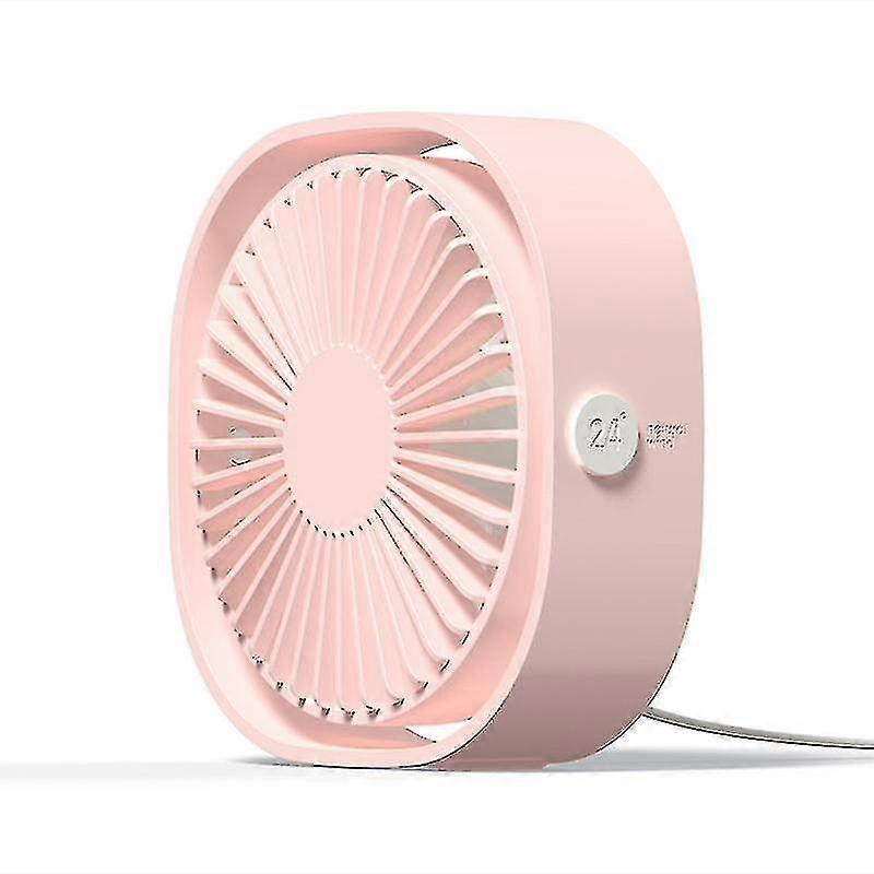 Desk Fan,usb Desk Fan,noiseless Usb Fan,3 Speeds Desk Desktop Table Cooling Fan With Usb-powered