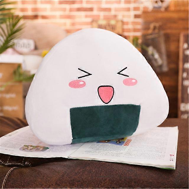 New Japanese Sushi Rice Pillow Cushion Creative Stuffed Plush Toy For Kid Girl Balls Doll The Second Element Dumpling Doll Gift