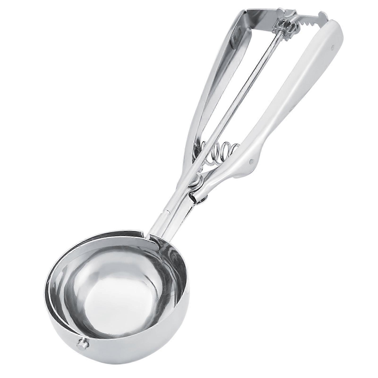 Stainless Steel Ice Cream Scoop with Trigger, 6cm Diameter Cookie Scoop