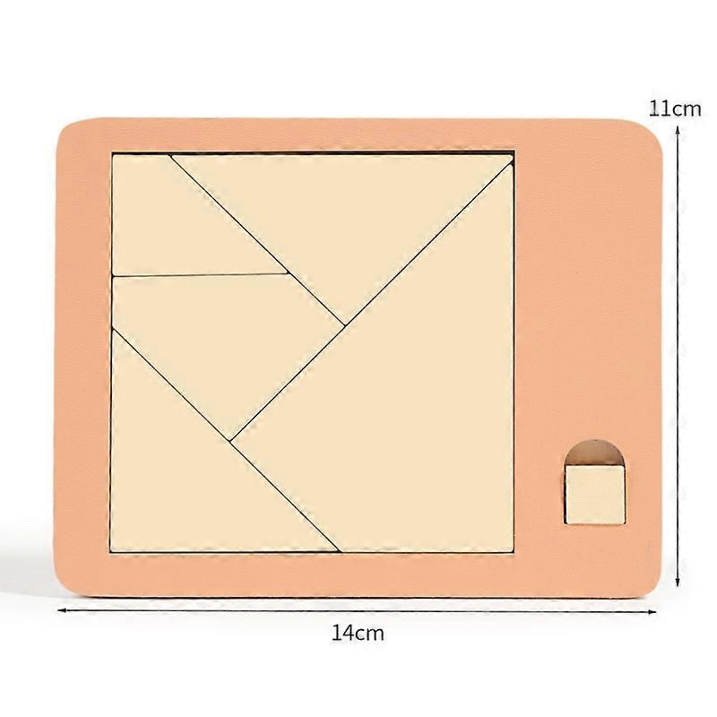 Wooden Geometric Puzzles Challenge Impossible Brain Burning Decompression IQ Mind Brain Teaser Jigsaw Puzzle for Adults Kids