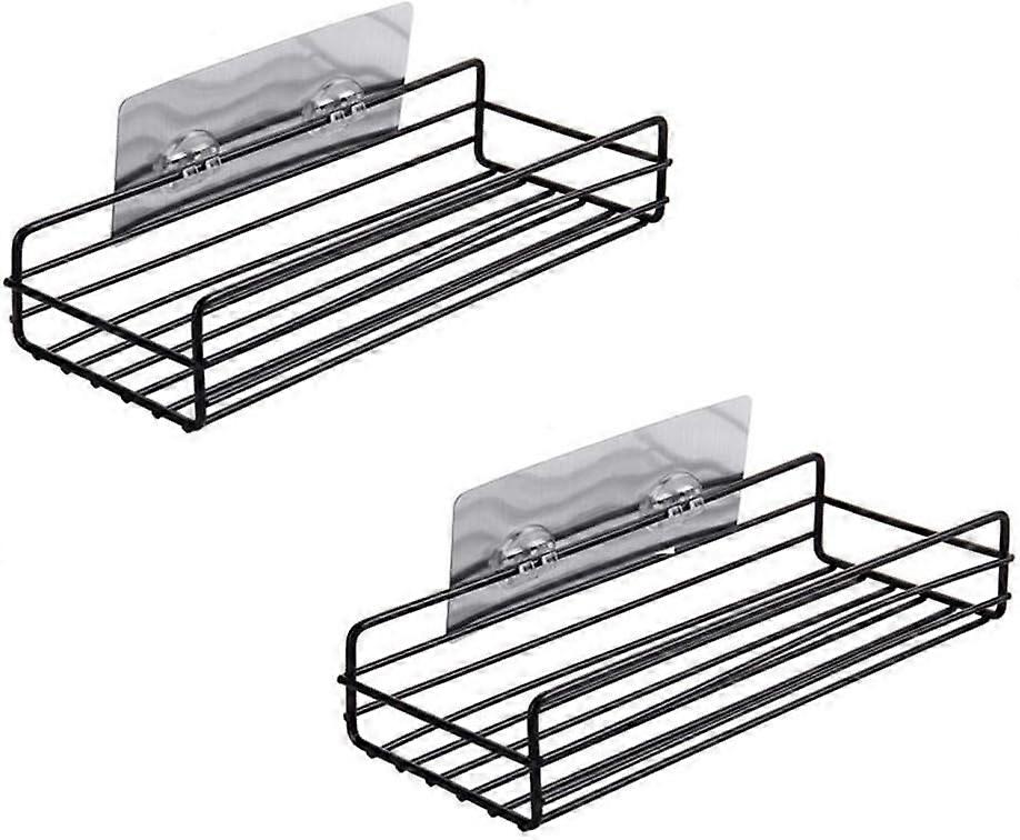 Self-Adhesive Wall Mounted Bathroom Shelf, No Drilling, Solid Kitchen Brackets
