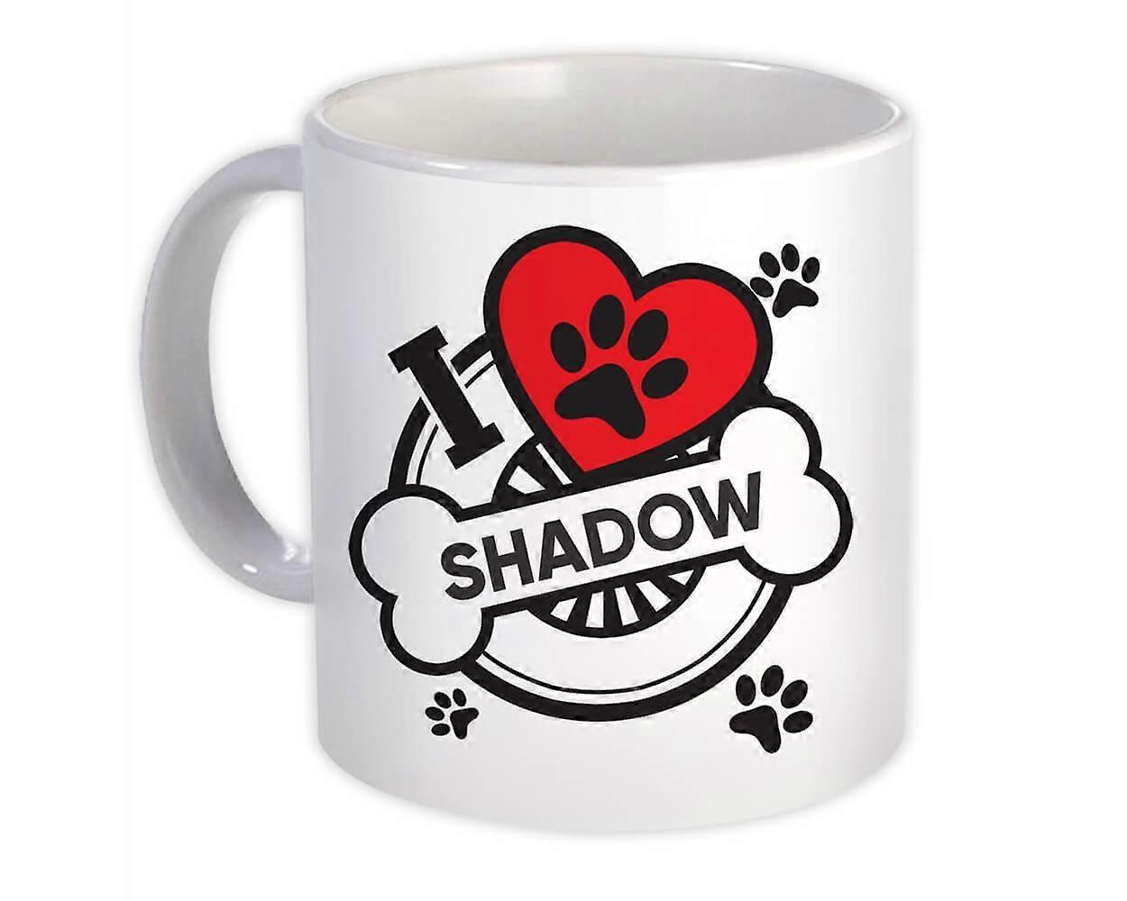 Shadow Personalized Dog Name: Custom Gift Mug Pet