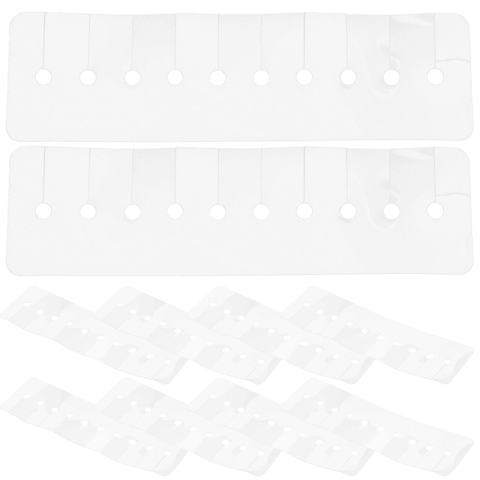 10pcs Heat Shield Guards Multi Holes Glue Protector Hair Extension Tools