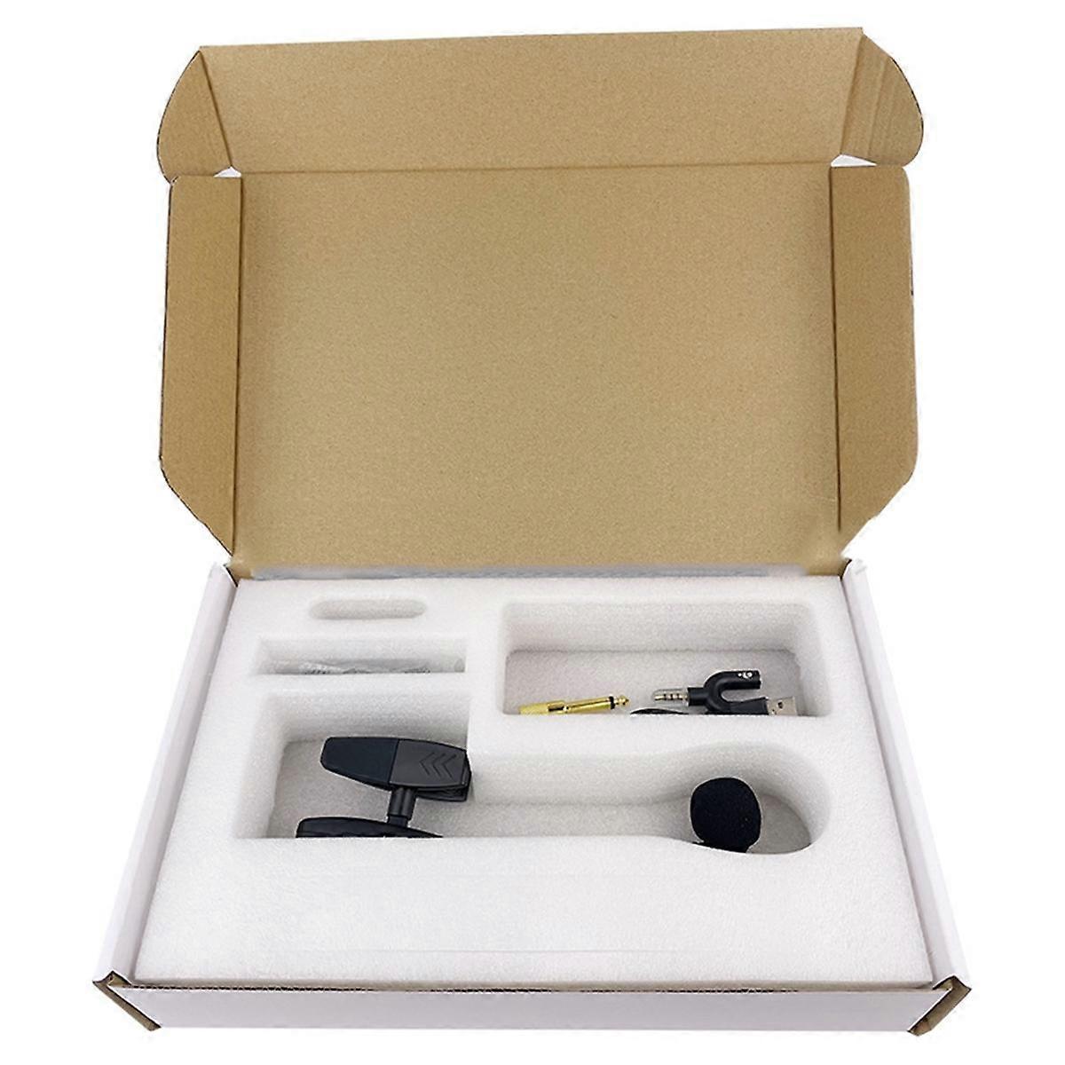 UHF-Funkmikrofonsystem für Instrumentensaxophon, kabelloser Empfänger-Sender, Plug-and-Play, ideal für Trompete