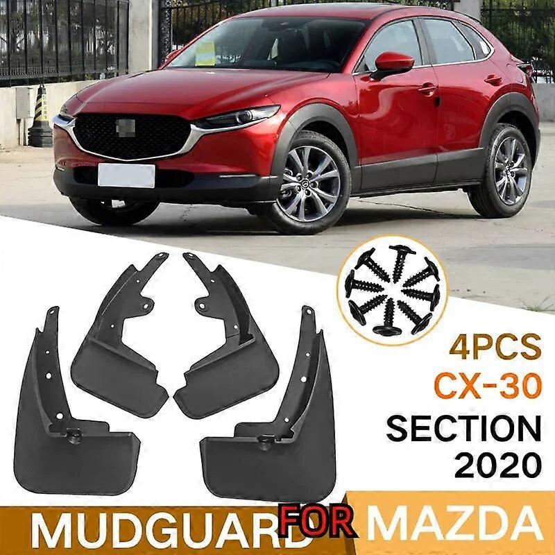 Exquisite car fenderFor Mazda CX-30 CX30 2020 Front Rear Car Mudflaps Mudguards Splash Guards Mud Fenders Wheel Parts Accessories