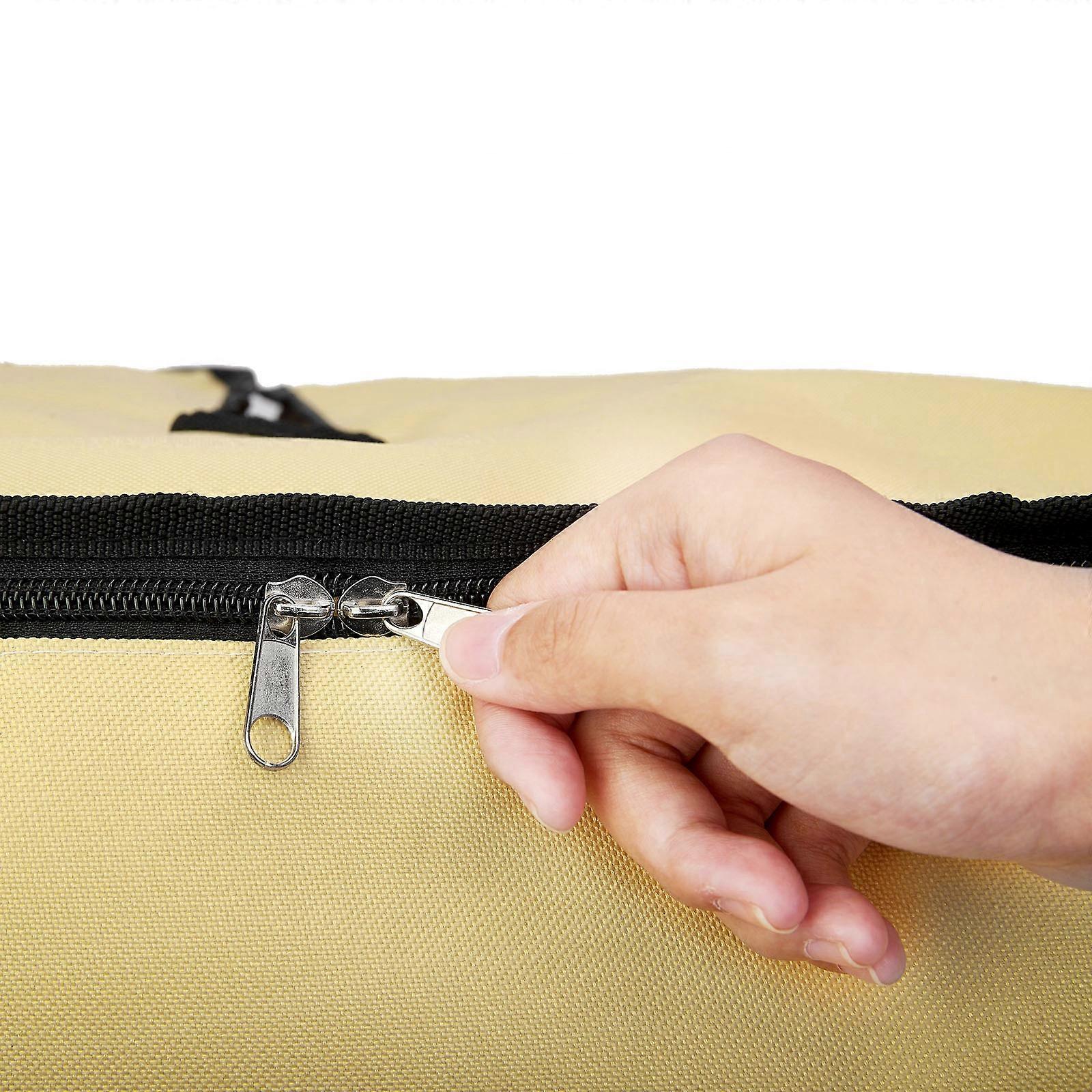 Yellow Square Half-joint Beach Canopy Sandbag, 45*45*15CM