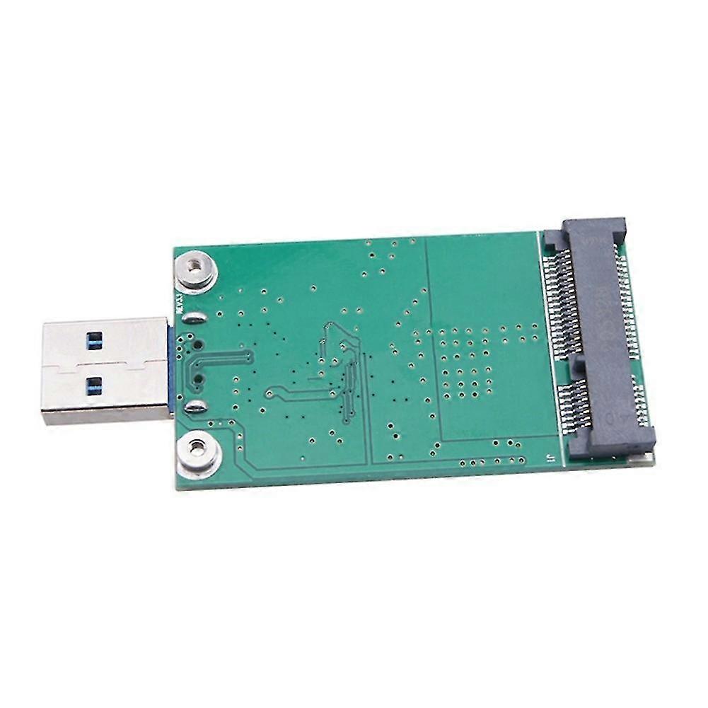 Msata Usb Adapter Card Desktop Computer Mini Pci-e Conversion Card Msata To Usb3.0 Adapter Card Sup