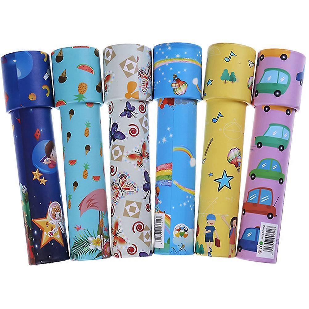 6pcs Kids Kaleidoscope Toys Vintage Kaleidoscopes Educational ToysRandom Style