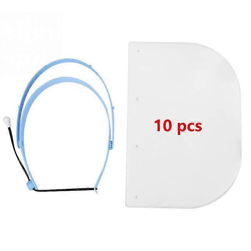 Protective Full Shield Unisex Face Mask Transparent Visor Useful Tools For Dentist With Detachable