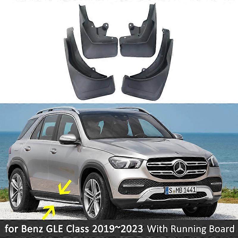 Parafanghi per auto per Mercedes Benz GLE 350 450 Classe W167 V167 2019 ~ 2023 Ruote Paraspruzzi Paraspruzzi Paraspruzzi Parafango