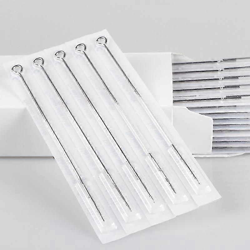 إبر الوشم 50 قطعة معبأة مع 10 أنواع من الإبر المختلطة (3rl 5rl 7rl 9rl 5rs 7rs 9rs 5m1 7m1 9m1) * 5