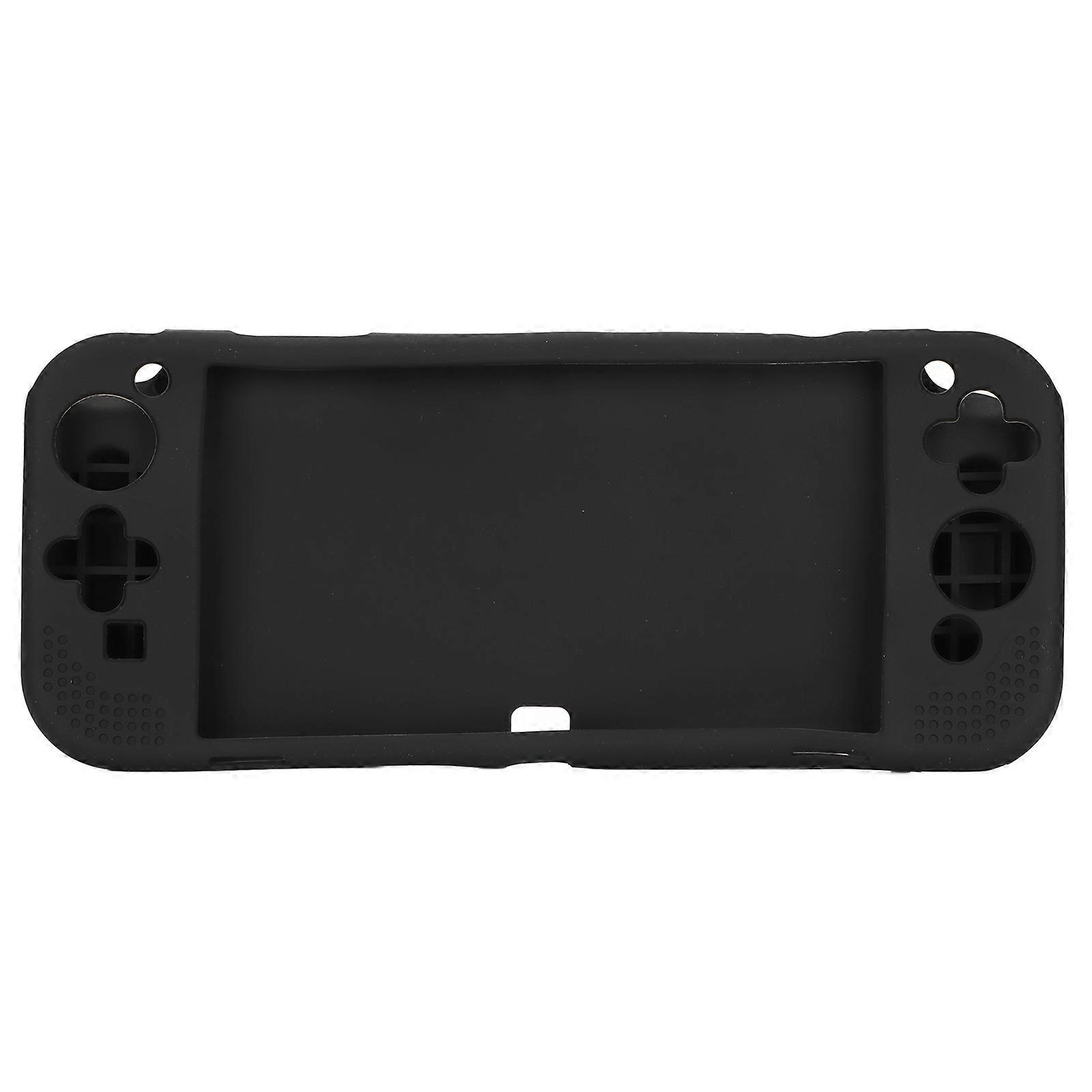 Game Console Silicone Cover Soft Scratch Resistant Gamepad Protective Shell for Switch OLED