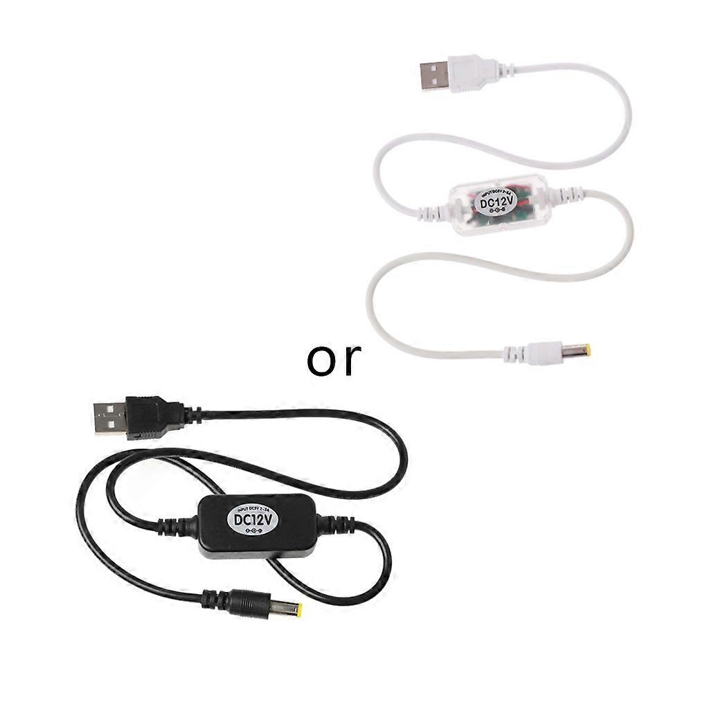 USB Power Boost Line för DC 5v till för DC 12v omvandlare Adapter Kabel Plugg för Mu