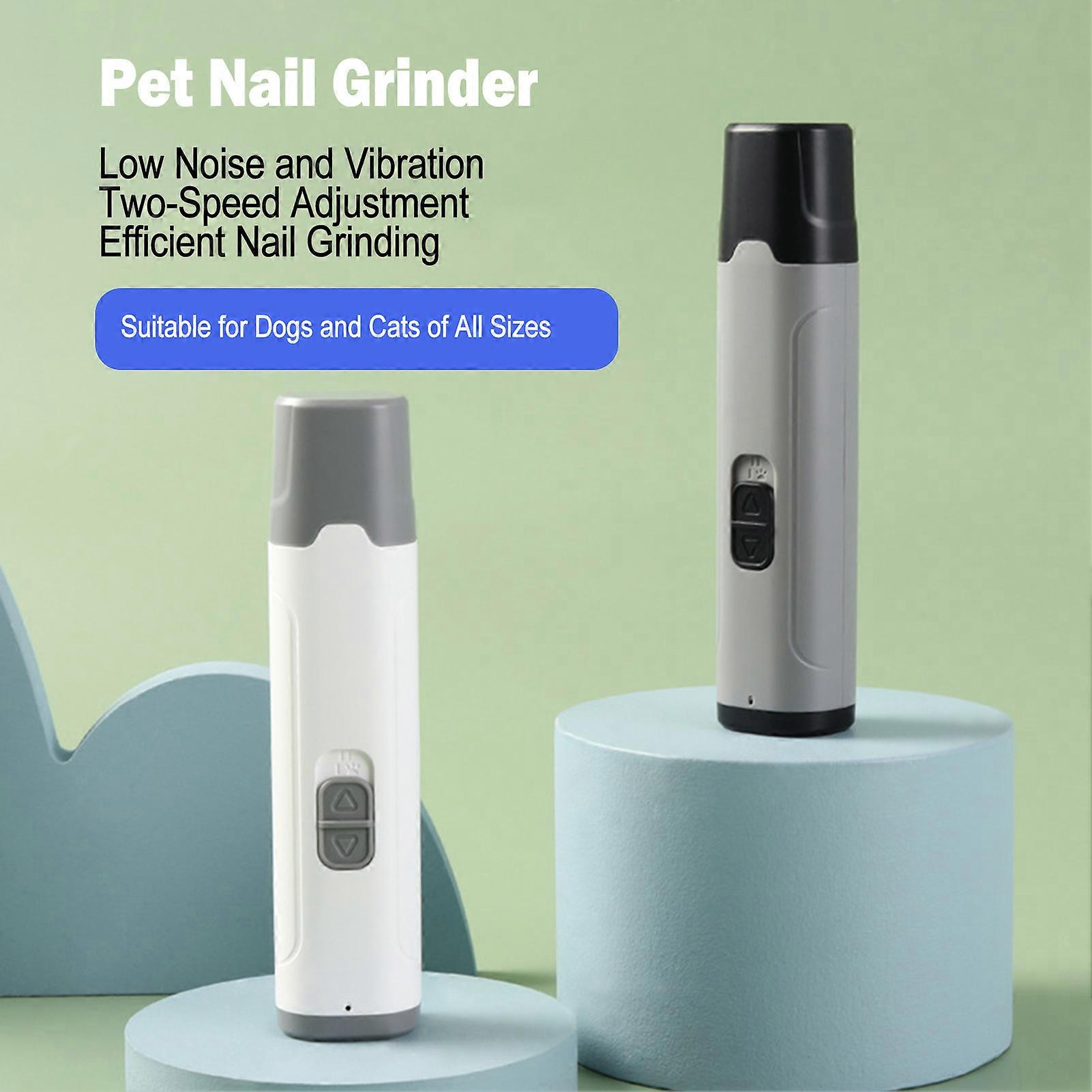 Pet Nail Grinder Suitable for Cats and Dogs Large and Small Dogs Quiet and Low Vibration USB Charging