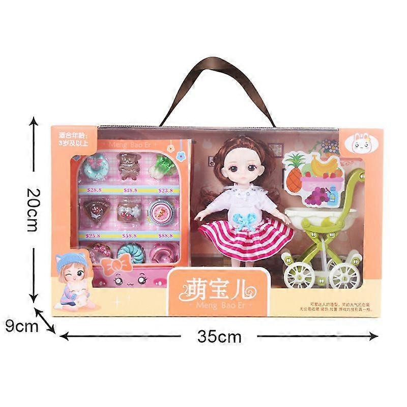 Trasdocka, barn, flicka, present, leksak, presentförpackningLeksaksdocka för småbarn