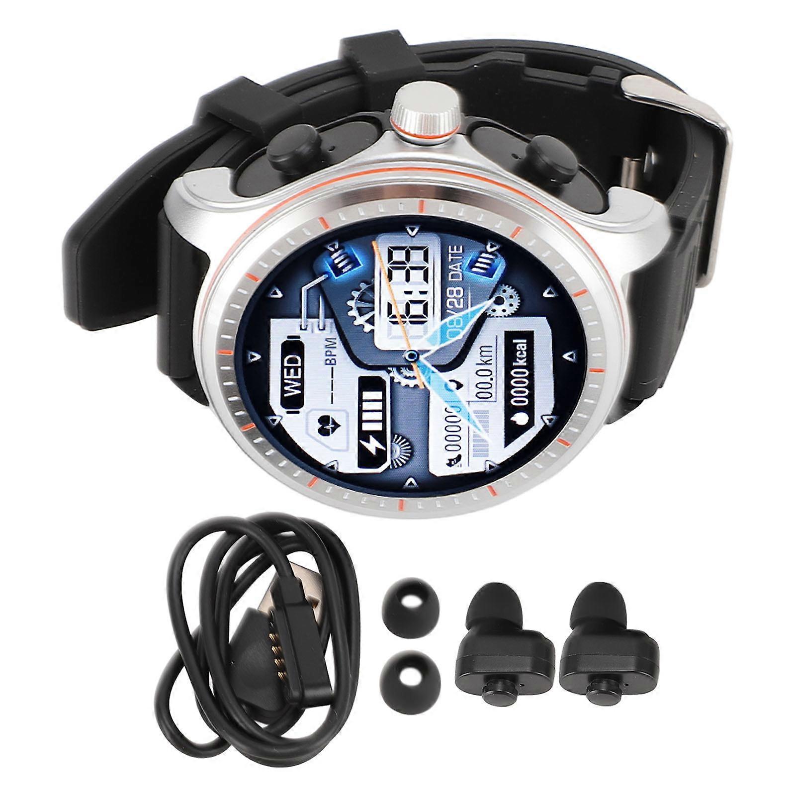 in Smartwatch with Earbuds Inch HD Screen Fitness Tracker