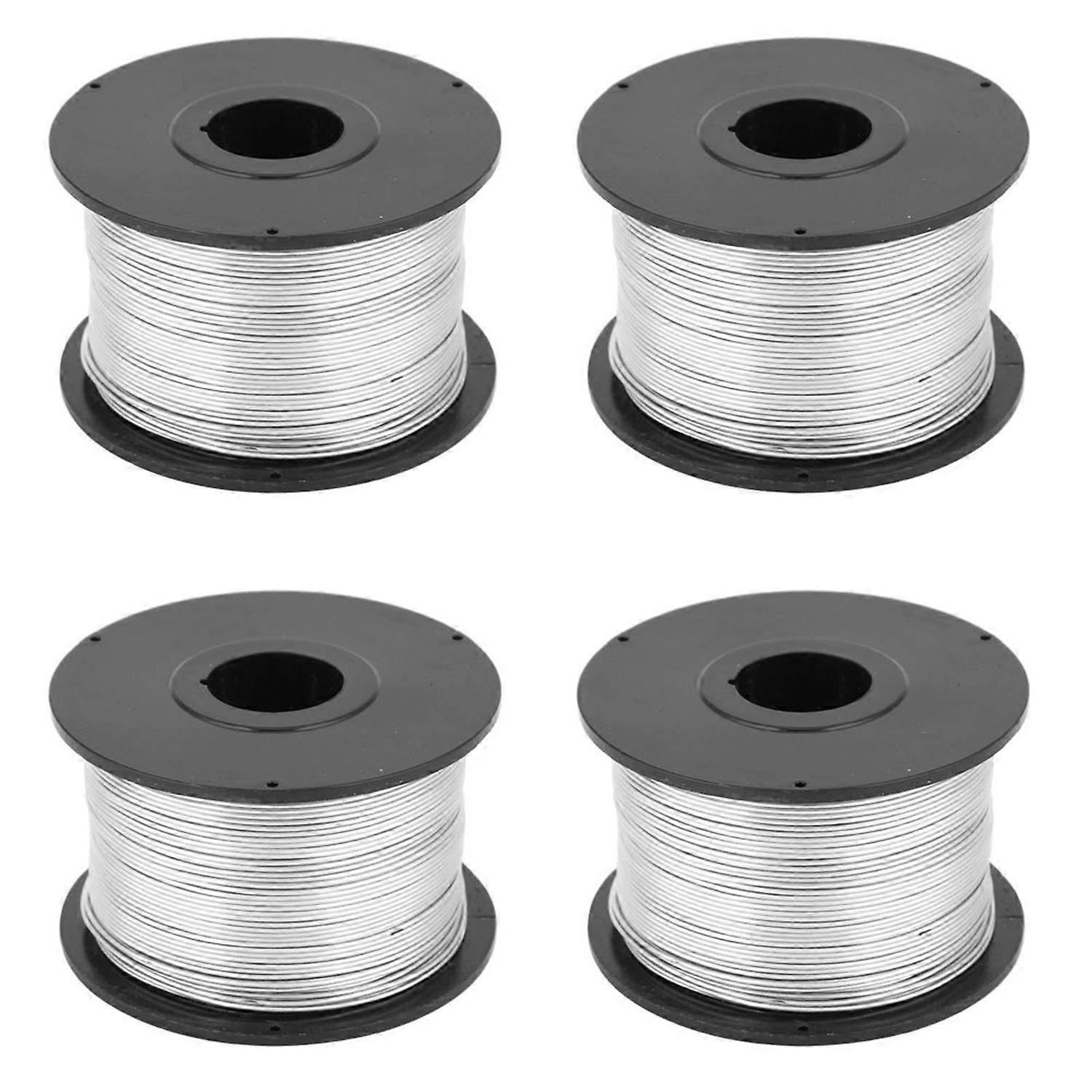 4pcs 110m 0.8mm Steel Rebar Tie Wire for Automatic Rebar Tying Machine