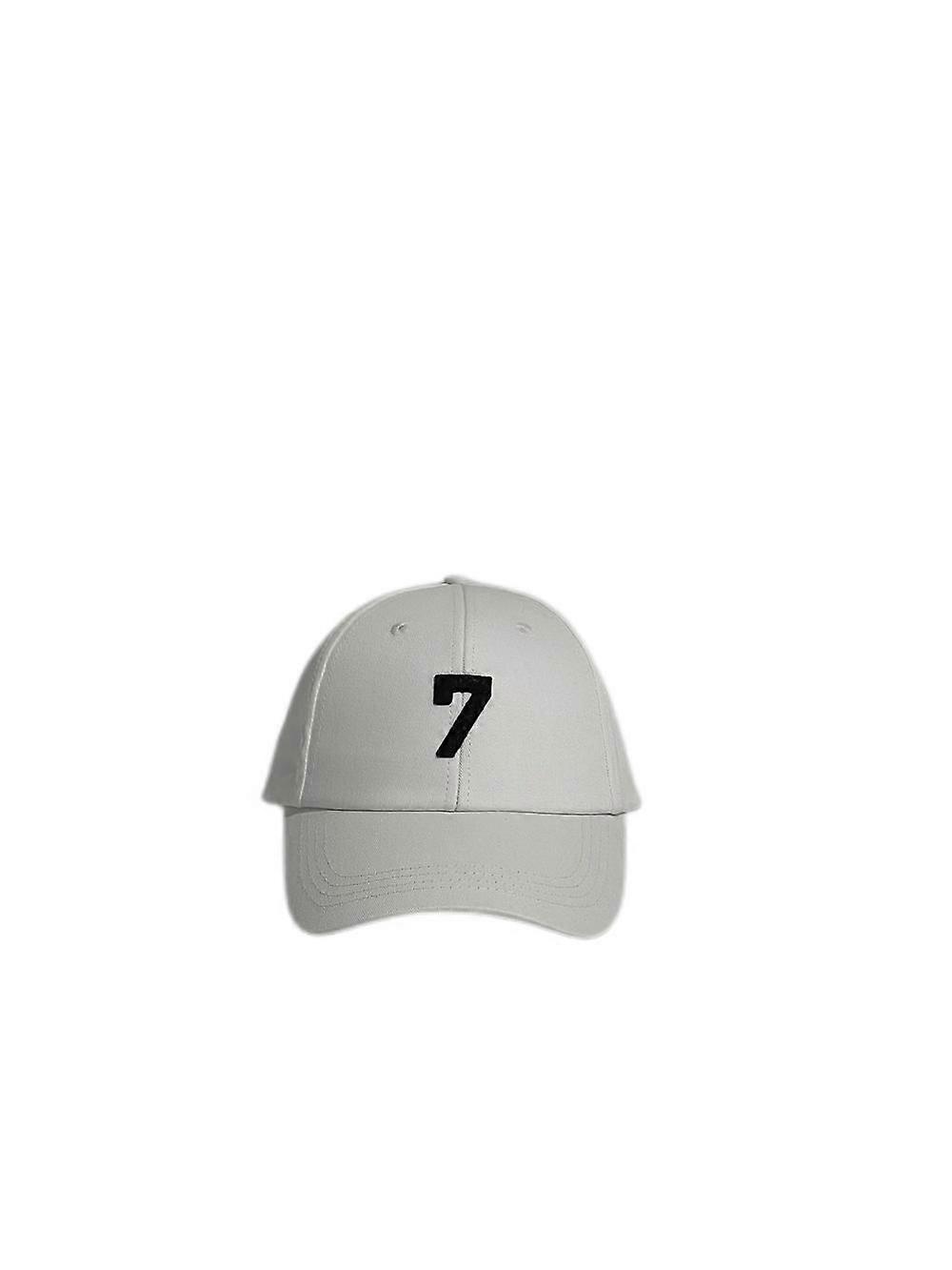 Letter Embroidered Hard Top Baseball Capwhite