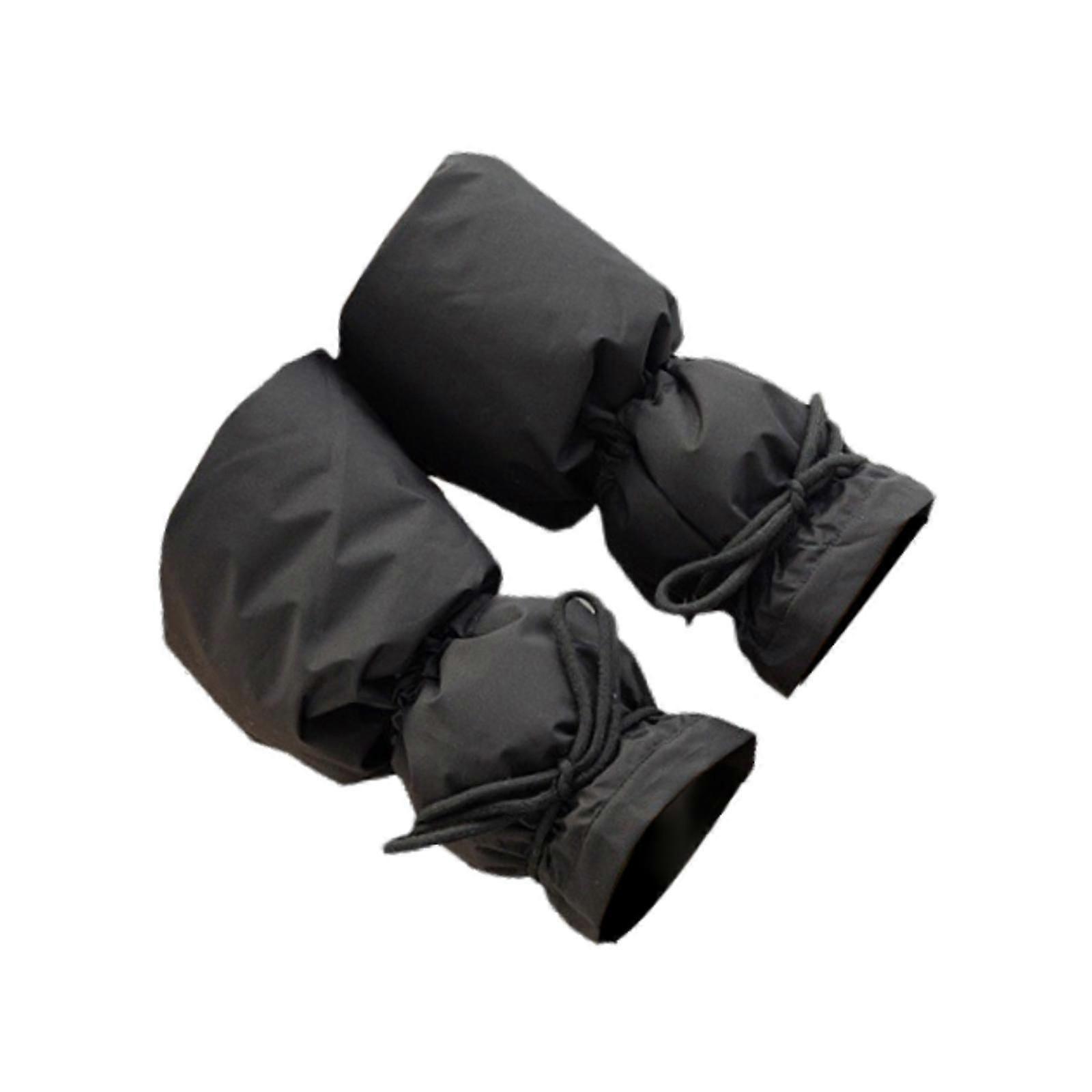 نساء الشتاء مبطن الساق البخاخ تدفئة دافئة خفيفة الوزن سميكة أغطية الساق أسود