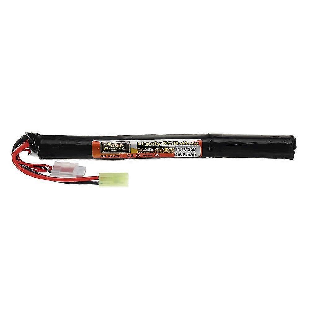 ZOP Power 11.1V 1500mAh 25C 3S LiPo Battery Tamiya Plug With T Plug Adapter Cable for RC Car