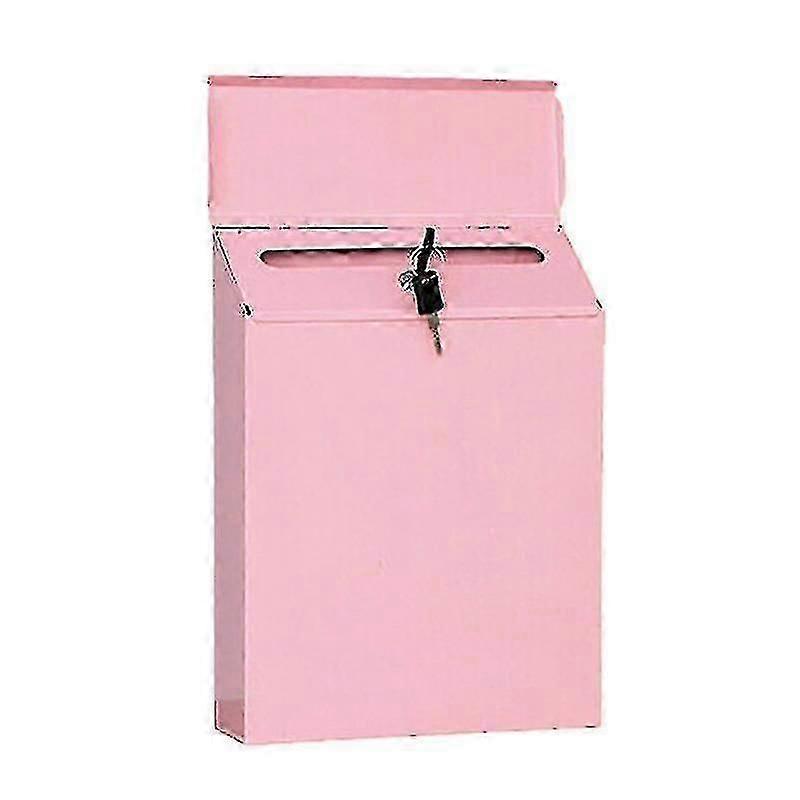 1pcs Modern Mailbox Comment Letter Deposit Suggestion Drop Box G