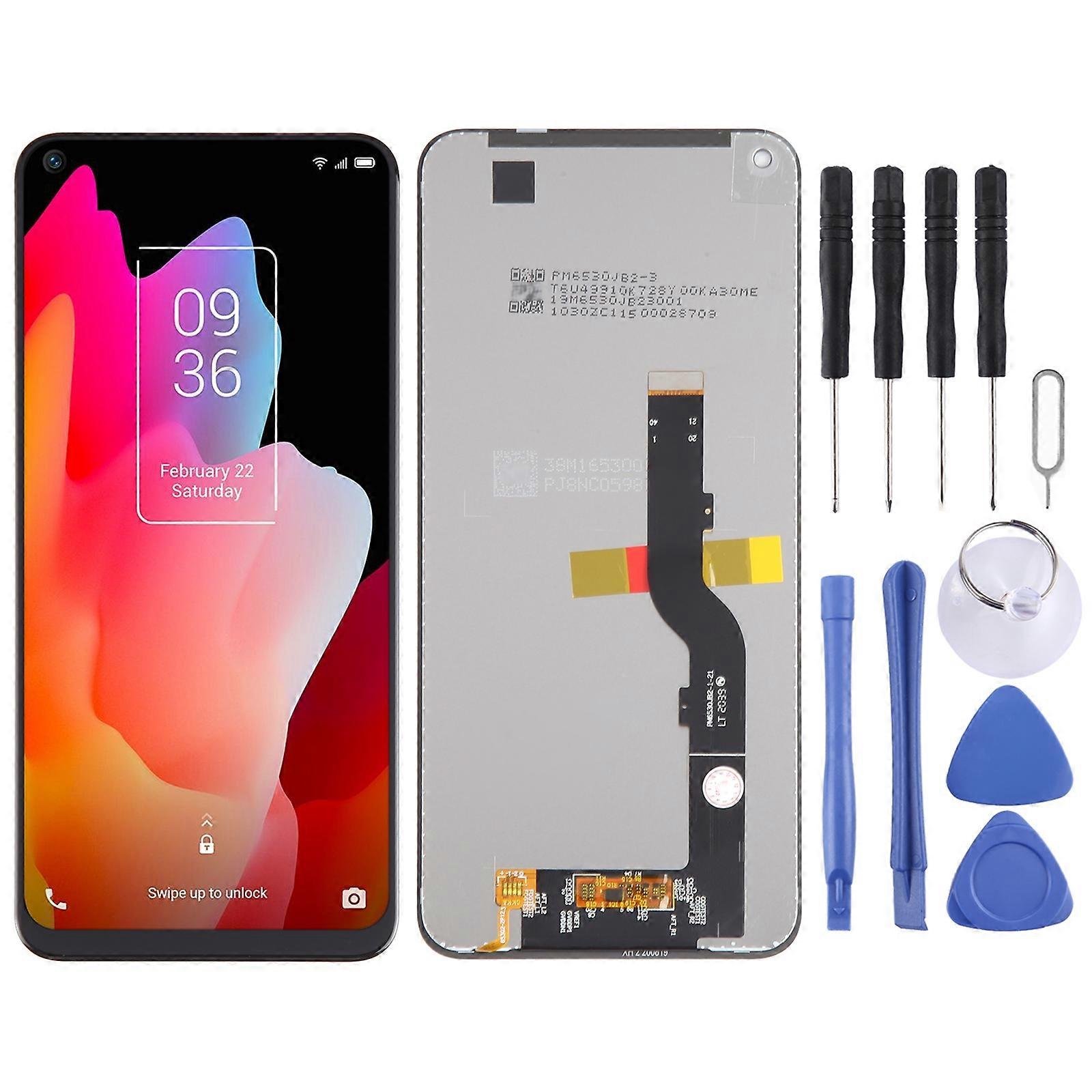 TFT-LCD-Bildschirm für TCL 10L / TCL 10 Lite / TCL Plex / T780H / T770H Digitizer Vollmontage