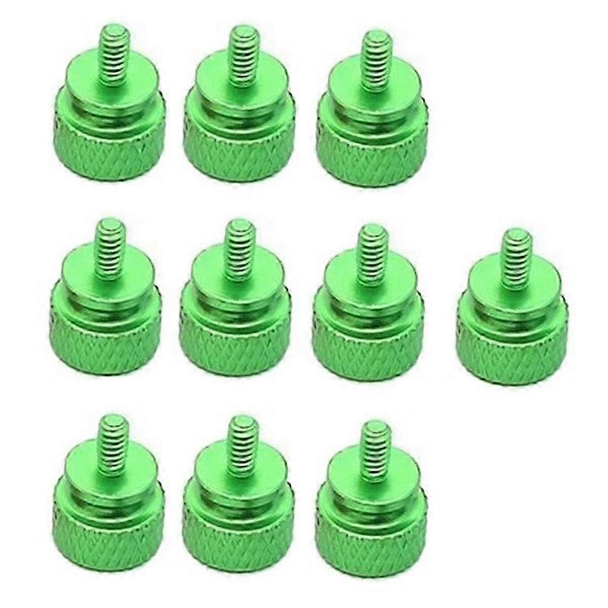 10Pcs/Lot UNC6 -32 M3.5 Hand Screw compatible GPU Holder PSU Computer Case Side Panel Screws PC Asse