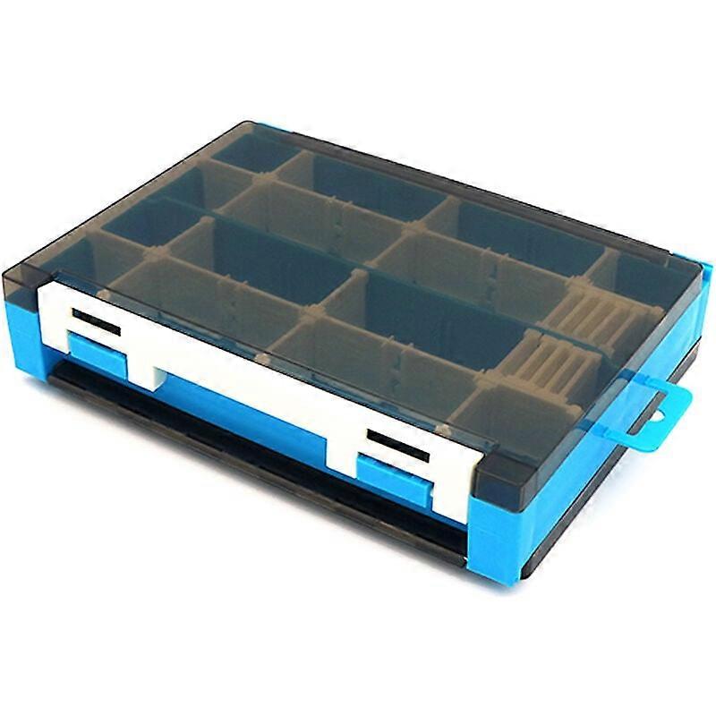 Große doppelseitige Köderbox, blau 3XUNXDKJ92