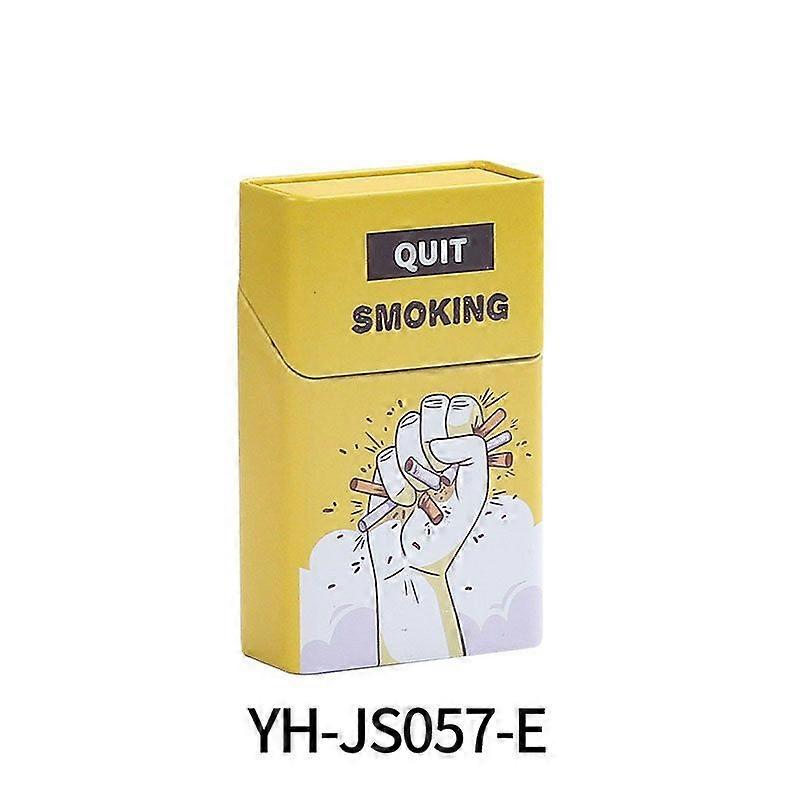Retro Nostalgic Tinplate Cigarette Case Creative 20 Pcs Portable Men's Personalized Flip Metal Hand Roll Cigarette Case Wholesale