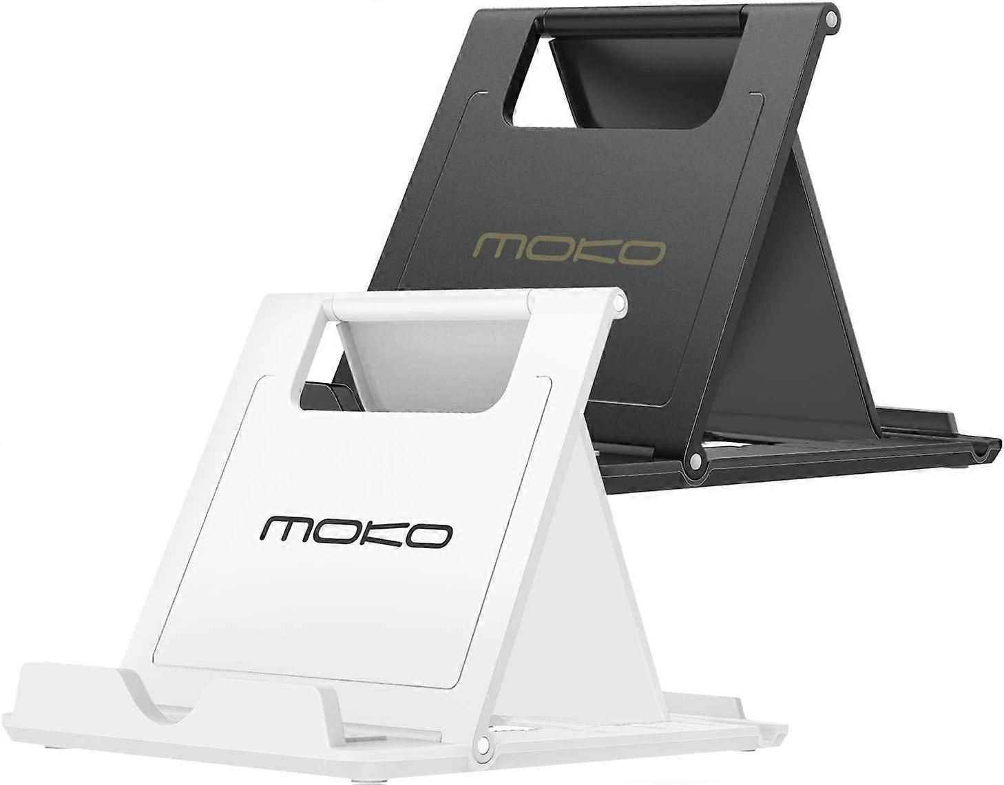 Lightweight Phone/Tablet Stand, Universal Compatibility, Fully Adjustable Slots, Foldable And Portable