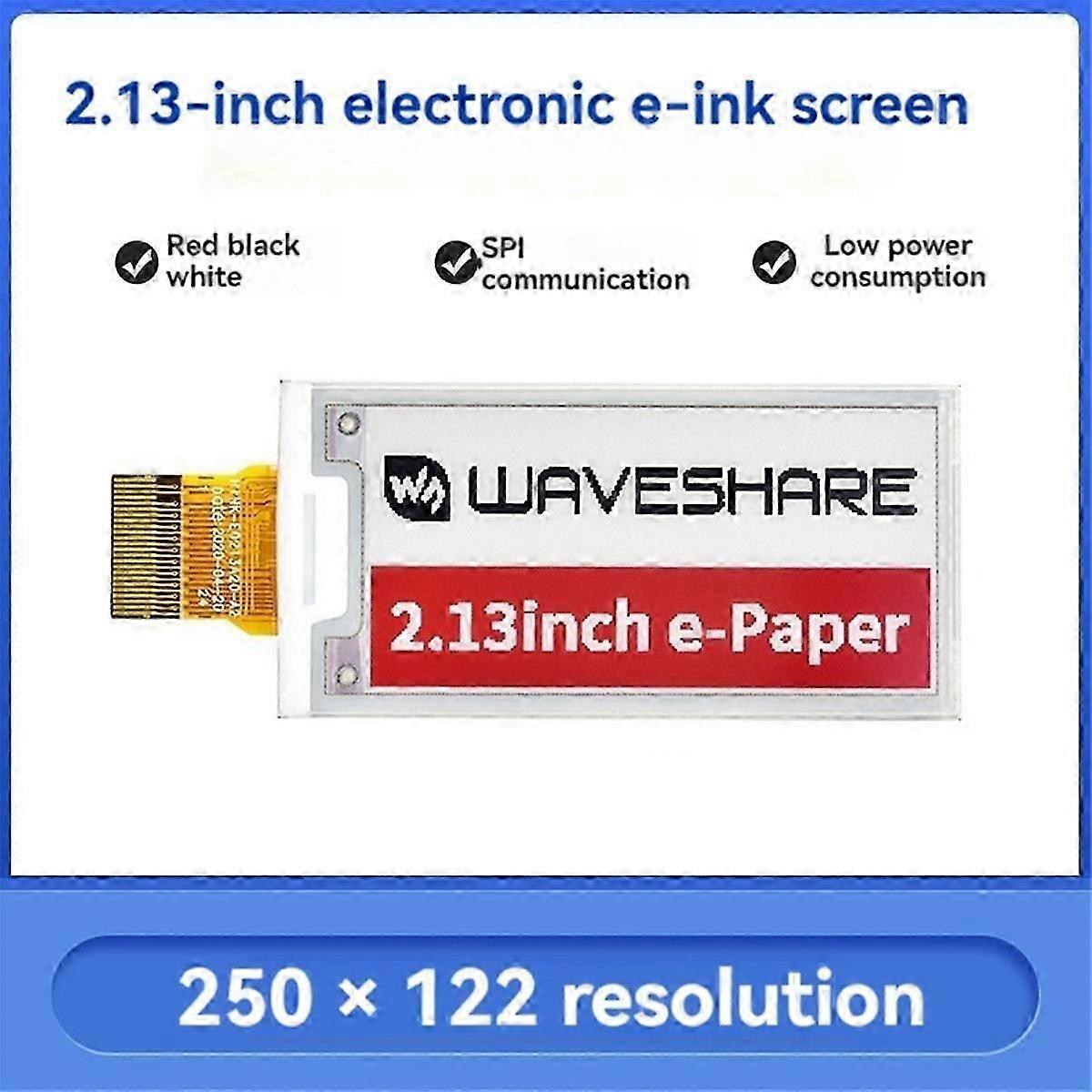 2.13 Inch Ink Screen Electronic Paper Electronic Price Tag Display Screen 250x122pixel SPI Eink Ra