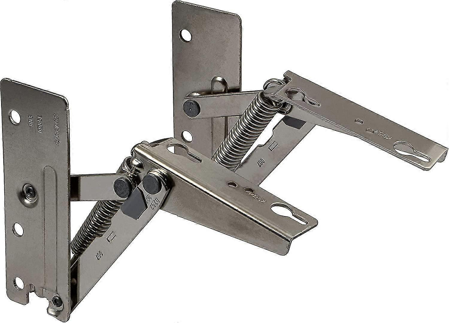 Symmetrical Spring Hinge 90 Degree Folding Hinge Cabinet Spring Bracket Up-and-down Door Hinge Sofa Hinge