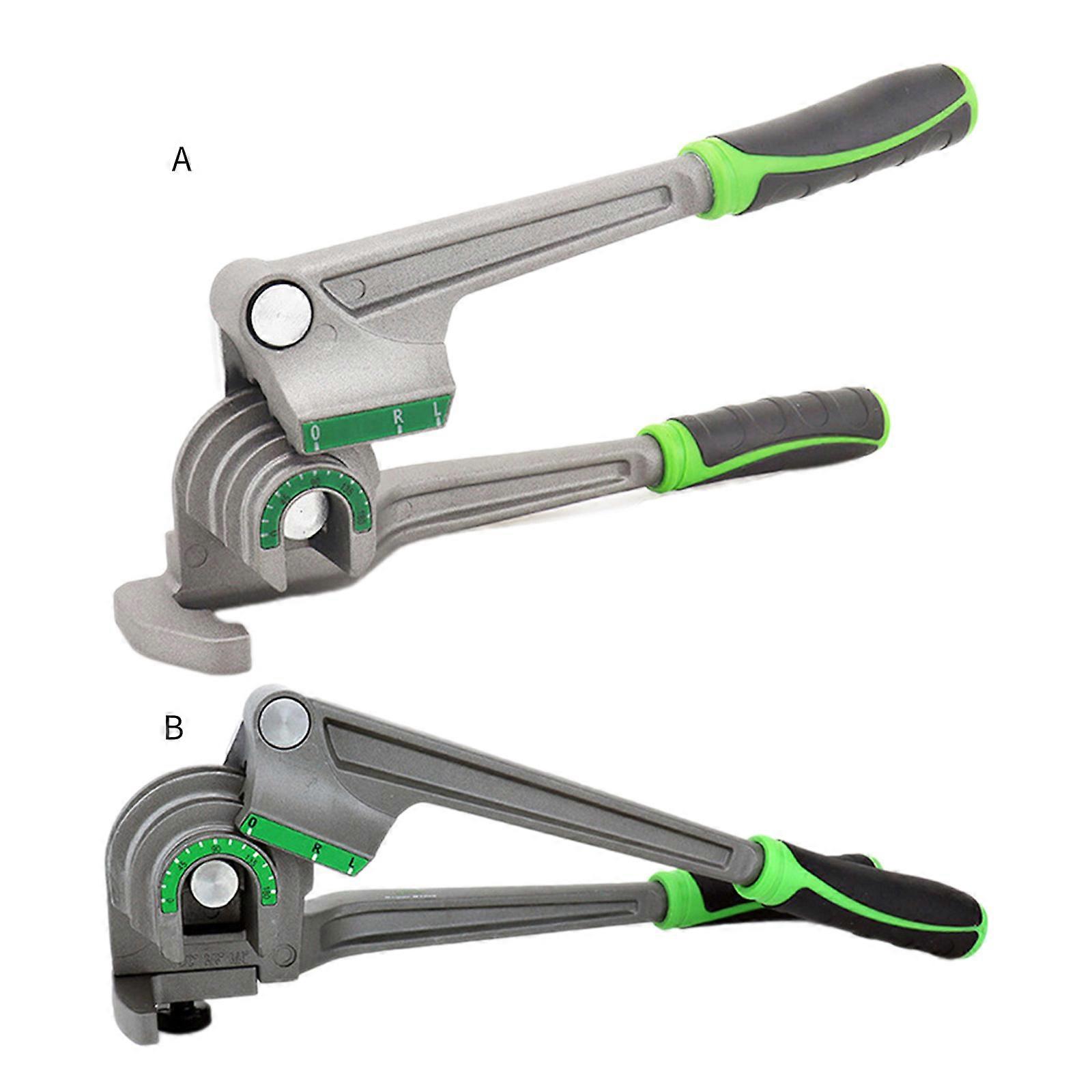Hand Tube Bending Pliers – Brake Line Tubing Bender For 3/16 & 1/4 Inch Lines