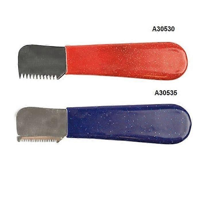 Lame de coupe fine bleue scintillante