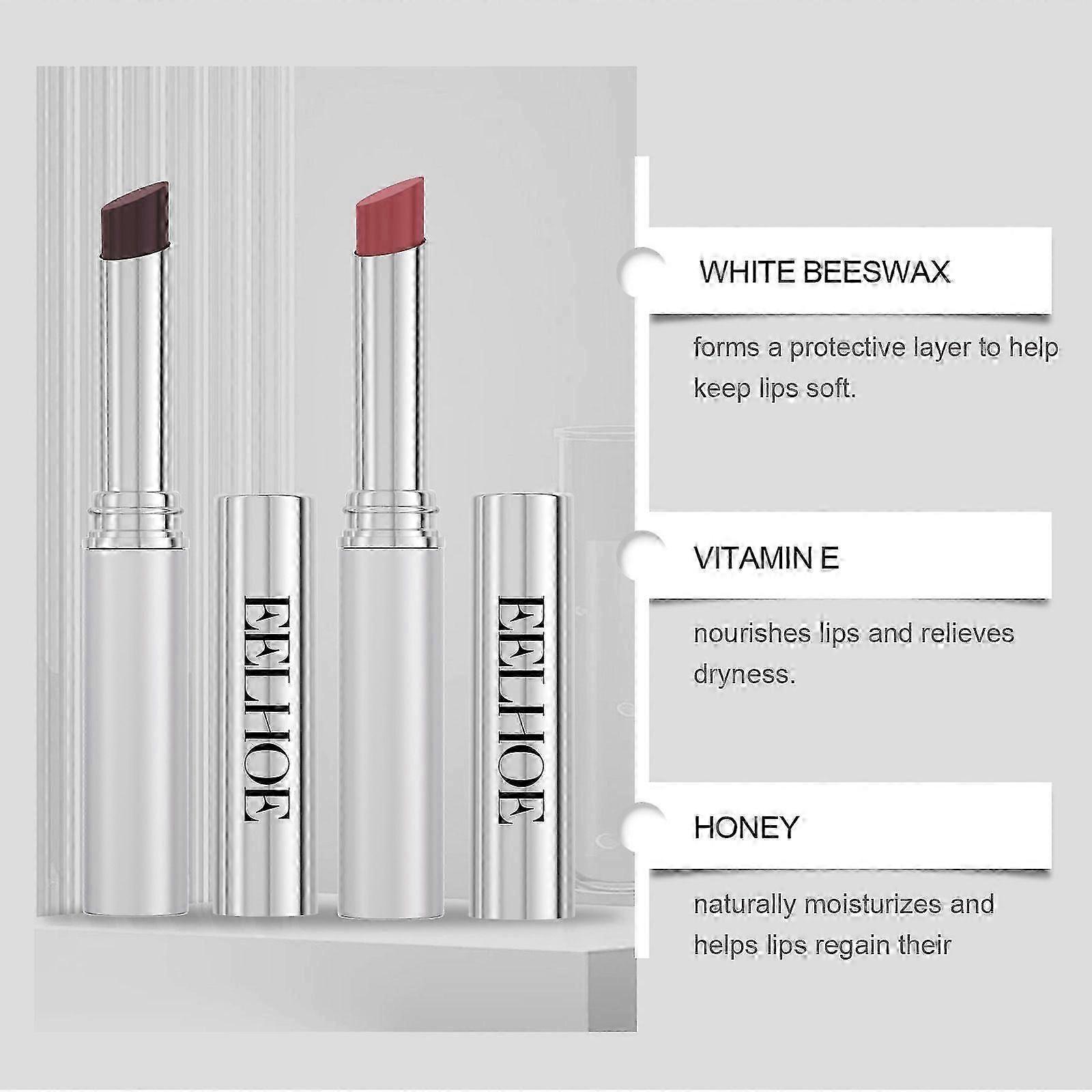 Honey Lipstick Tinted Lip Balm - Sheer Hydrating Lipstick for All Skin Tones - Moisturizing Lip Color, Nourishing Lip Balm, Nourishing and Hydrating L