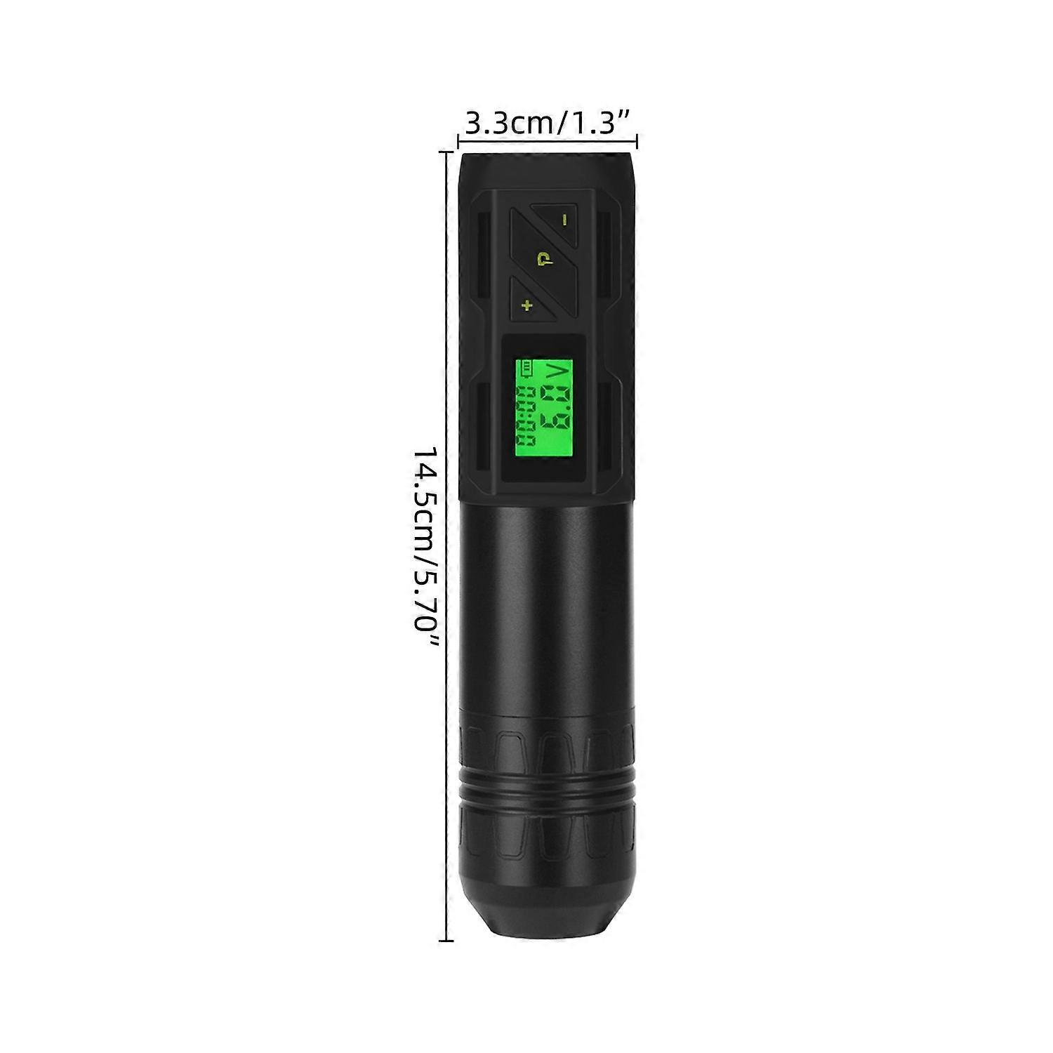 Adjustable Timer Cordless Power Plastic Tip Aluminum Handle Motor Body Art Machine Rotary Pen