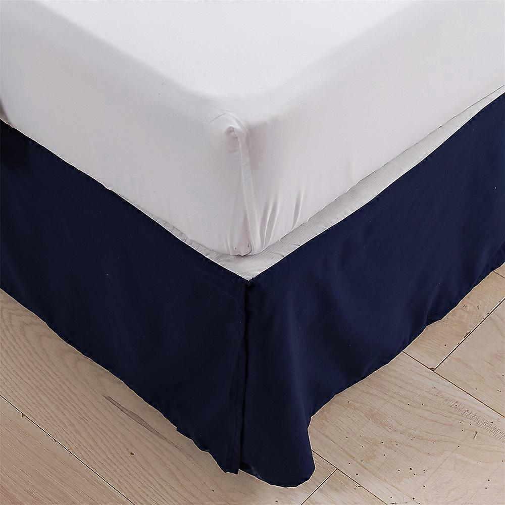 Enhance Your Bedroom Decor, Practical and Versatile Microfiber Bed Skirt with Split Corners, Wrinkle Resistant Fabric for a Tidy Look, Skin-Friendly