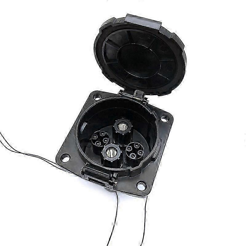 EV شاحن موصل CHADEMO Socket 200A EVSE CHAdeMo مدخل المقبس لمحول التيار المستمر الكهربائي الياباني js