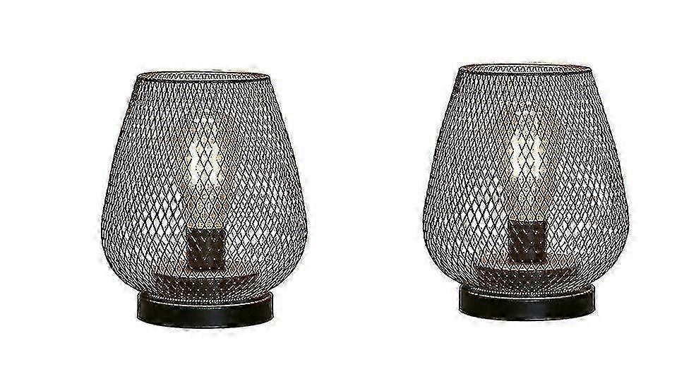 Lantern Style Lamp With Led Edsion Style 2pcs