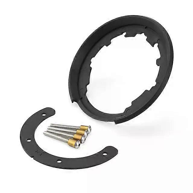 حقيبة خزان وقود للدراجات النارية ، حقيبة سوداء مقاومة للماء ، تركيب سريع لمعدات الركوب ، الهاتف المحمول ، عناصر التخزين