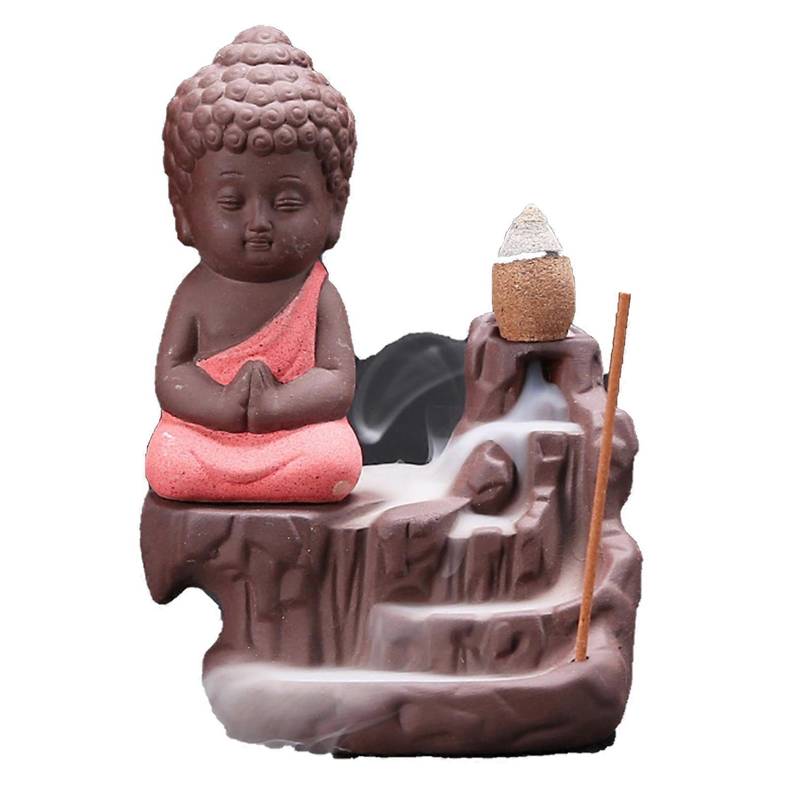 מבערי קטורת זרימה חוזרת מראה חמוד קישוט קרמיקה לקישוט הבית לחדר שינה משרד חדר התה