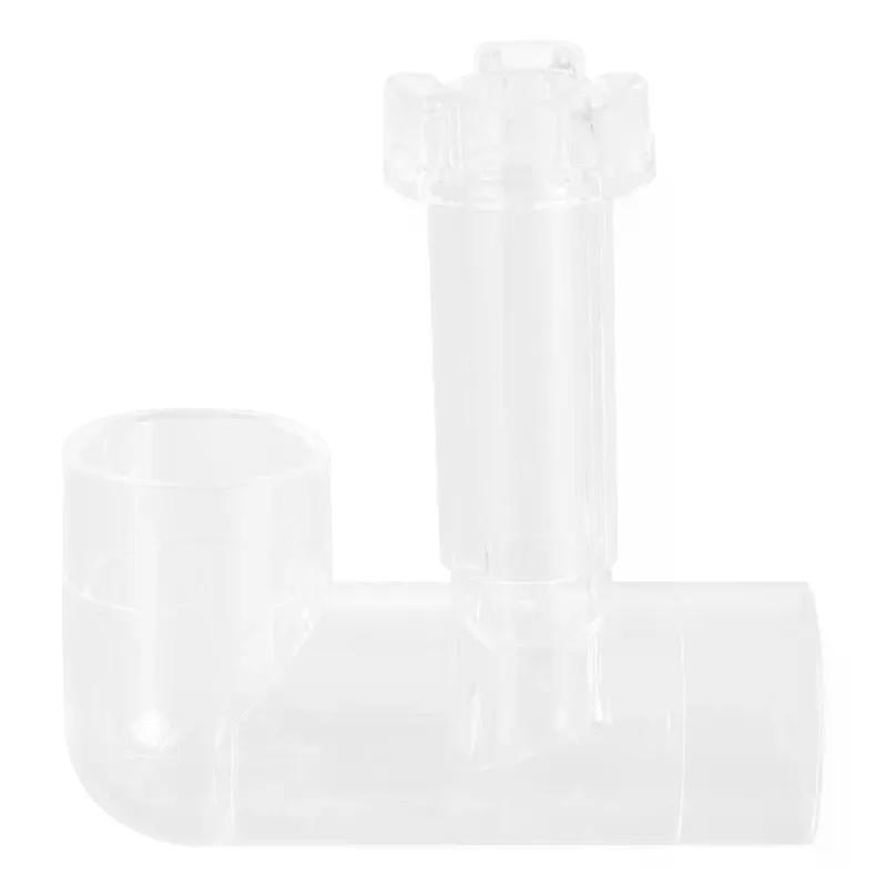 Plastic Aquarium Skimmer Clear Pipe Spin Surface Inflows Outflows Filter for Fish Aquarium Cleaning Accessories