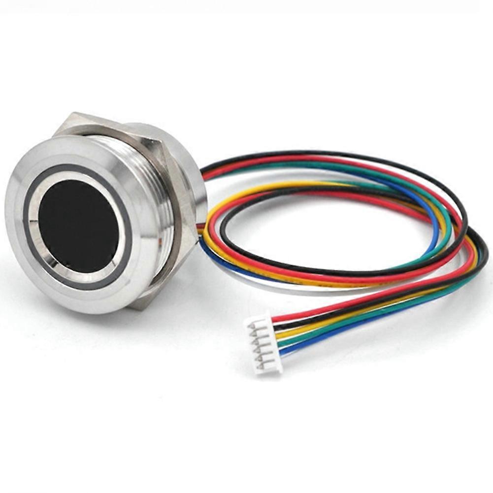 R503-5V RGB LED DC5V UART MX1.25-6pin vandtæt kapacitiv fingeraftryksmodul sensor scanner til en