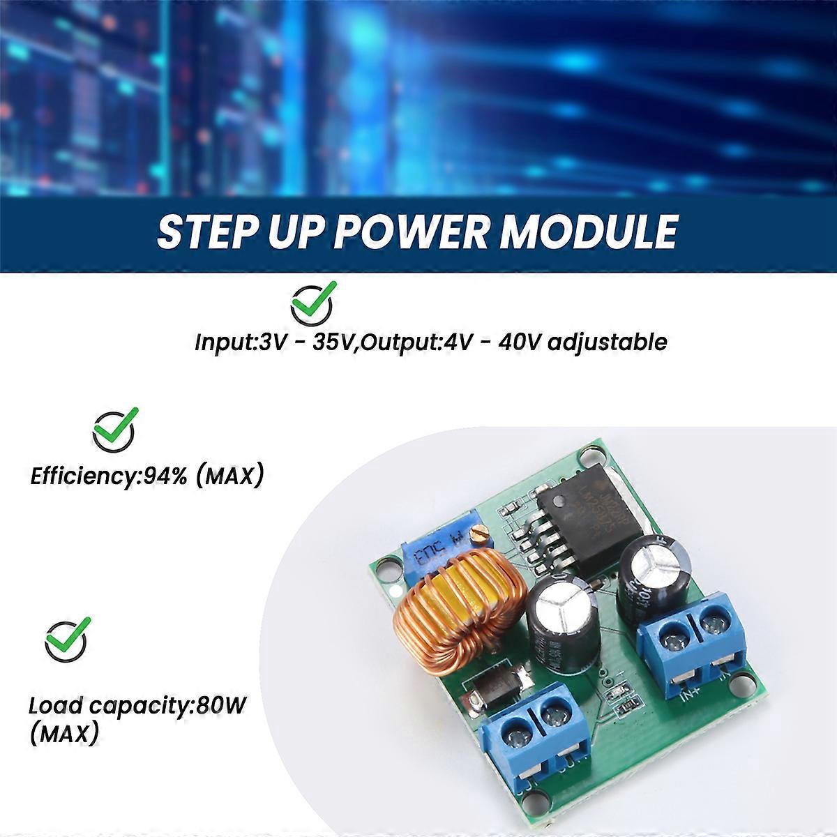 Dc-Dc 3V-35V To 4V-40V Adjustable Step Up Power ModuleConverter