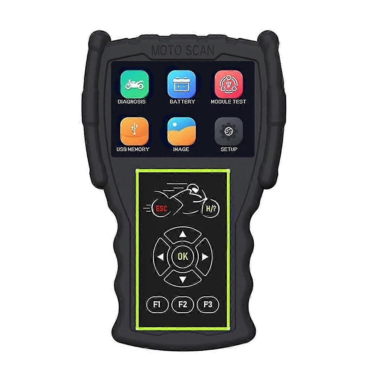 M100pro Motorcycle Diagnostic Tool Scanner Scanning Tool & Battery Tester Diagnostic Tester Code Re